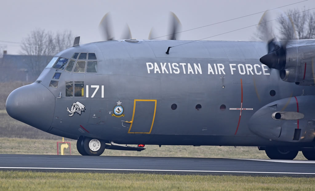 C-130 171 of the Pakistan Air Force C-130 171 of the Pakistan Air Force